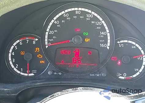 2015 Volkswagen Beetle 1.8T из США, поврежденный, VIN 3VWF17AT9FM612869